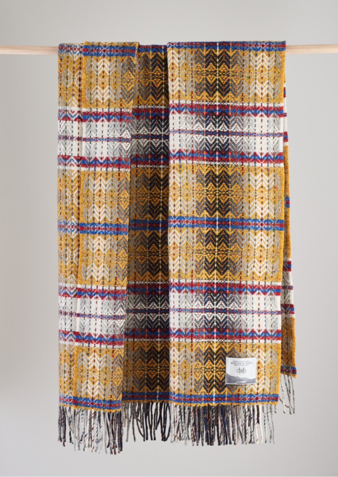 Irish hand loomed blankets