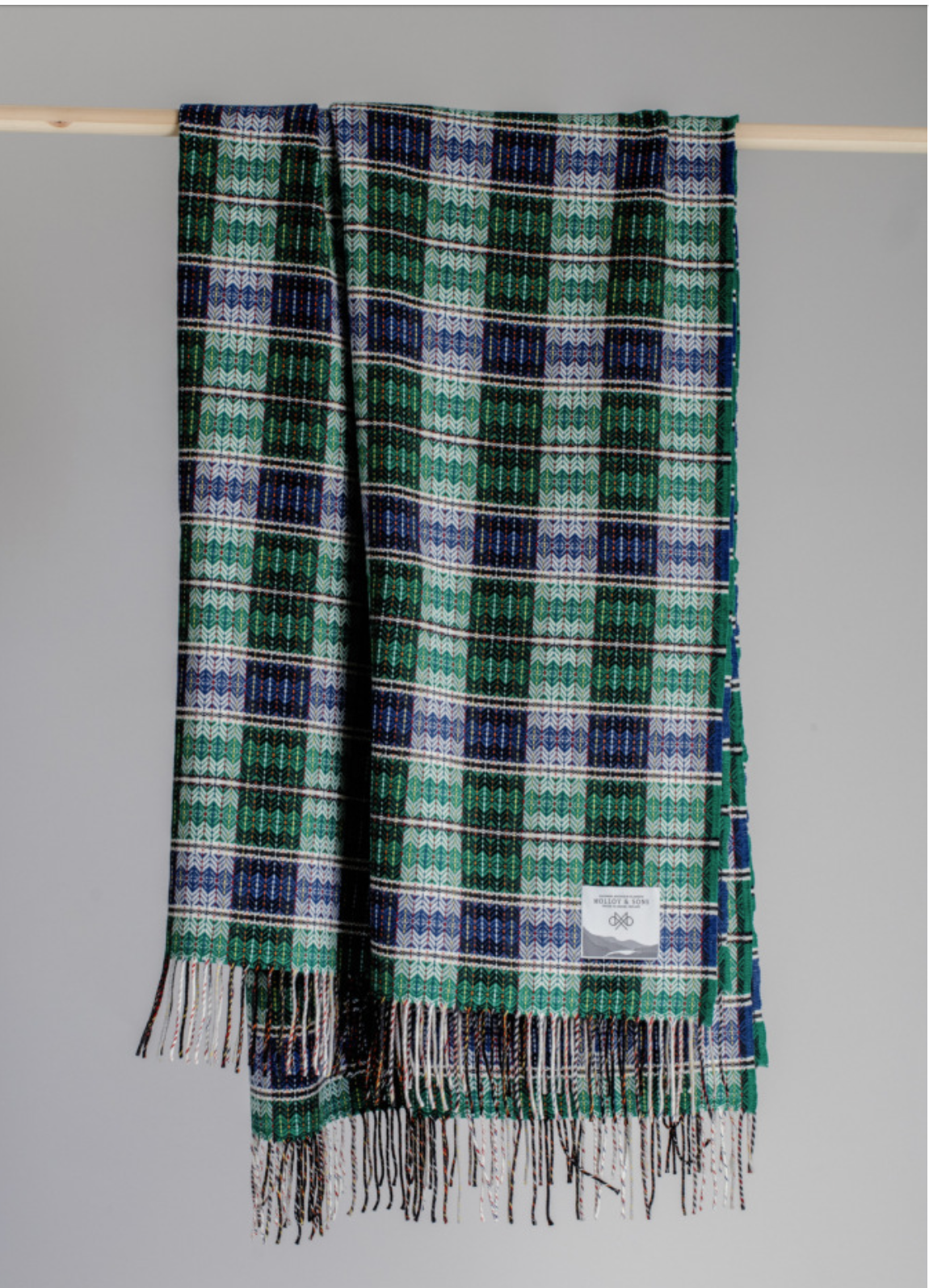 The best hand loomed Irish blankets